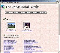 Family Tree Albums Page
